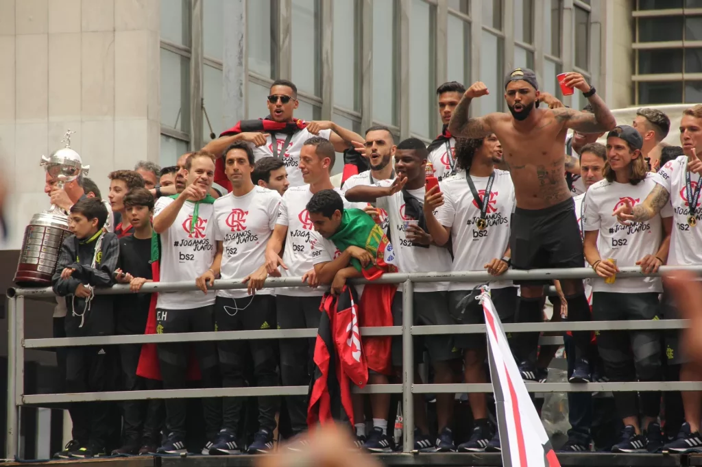 Comemoração na Av. Presidente Vargas | Flamengo Campeão da Libertadores 2019