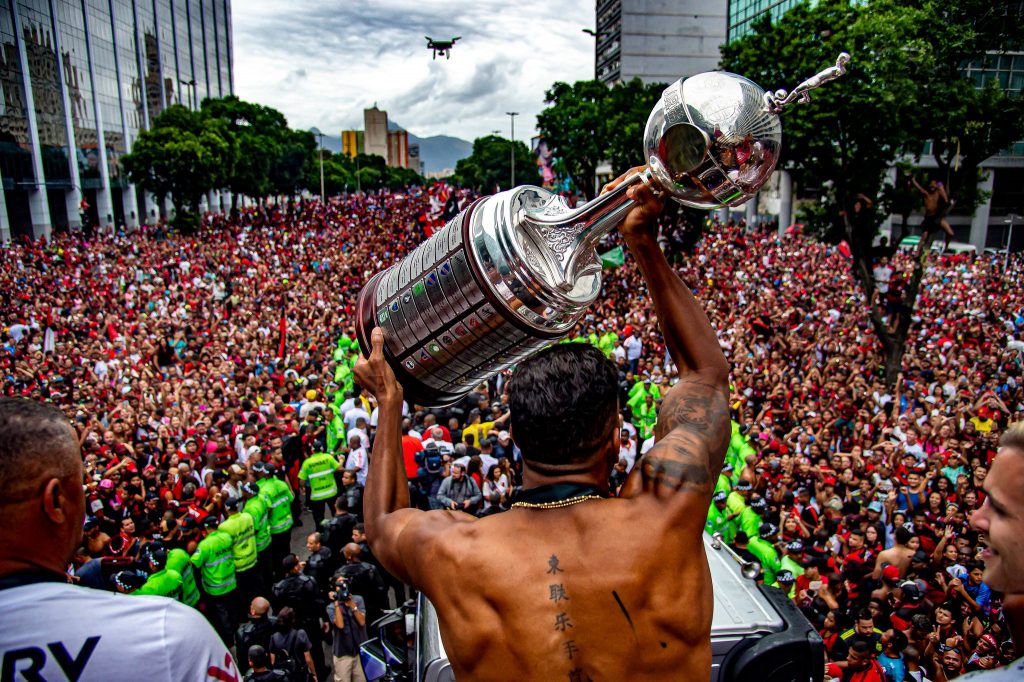 Comemoração na Av. Presidente Vargas | Flamengo Campeão da Libertadores 2019