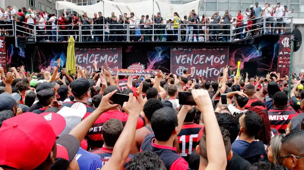 Comemoração na Av. Presidente Vargas | Flamengo Campeão da Libertadores 2019